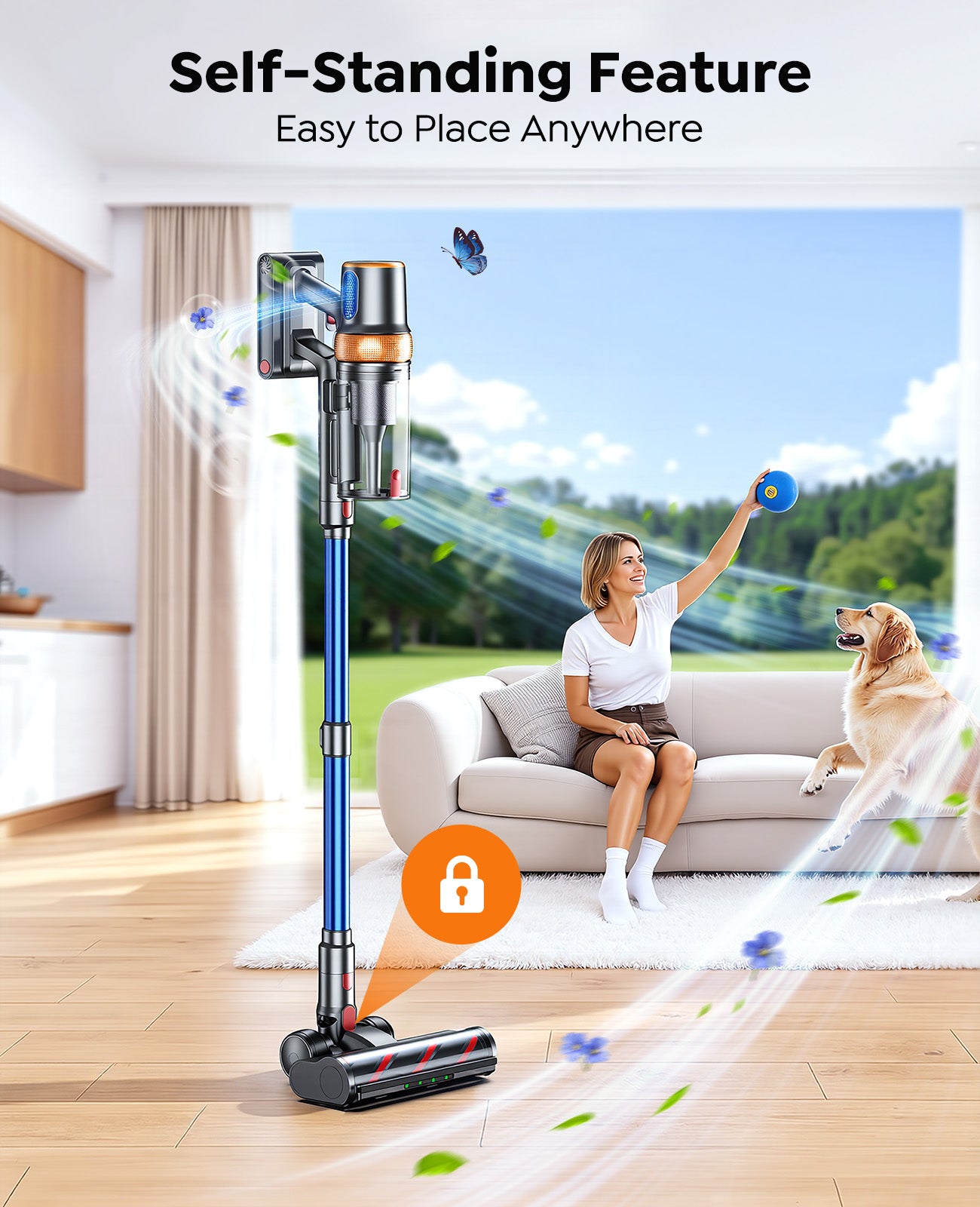 INTETURE コードレス掃除機 スティッククリーナー Cordless Vacuum BP50 – Inteture